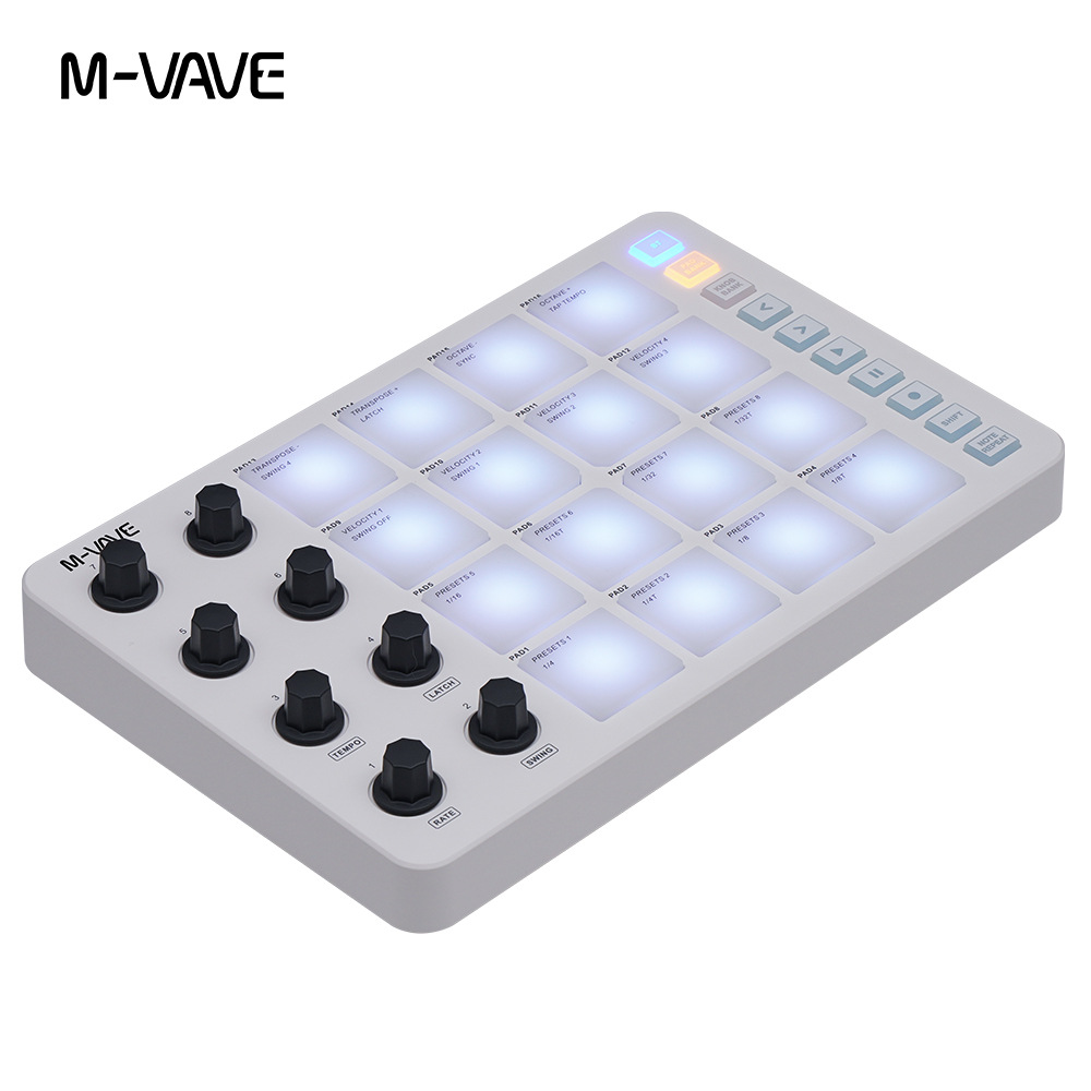 M-Vave Smc-Pad – kabelloser MI – Midi Controller Pad Bewertung und Preis