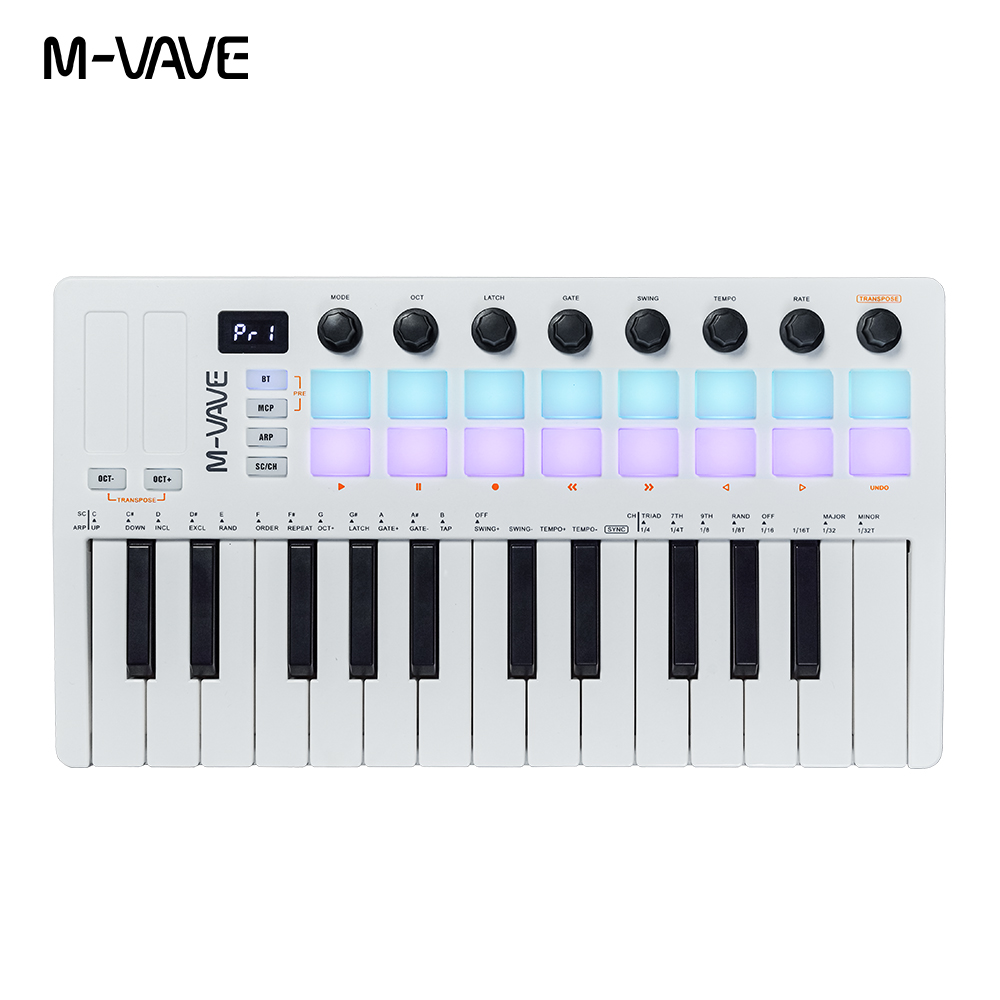 M-VAVE SMK-25 II 25-Tasten Blu – Midi Controller Pad Bewertung und Preis