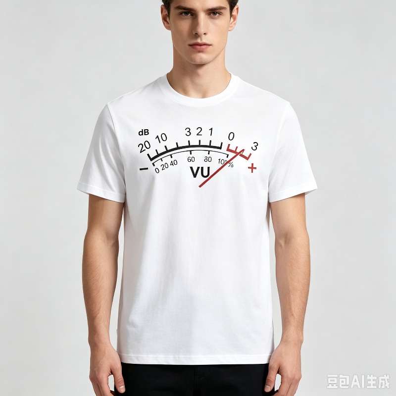 VU-Meter dB Lautstärke T-Shirt – Audio Music Dj Bewertung und Preis