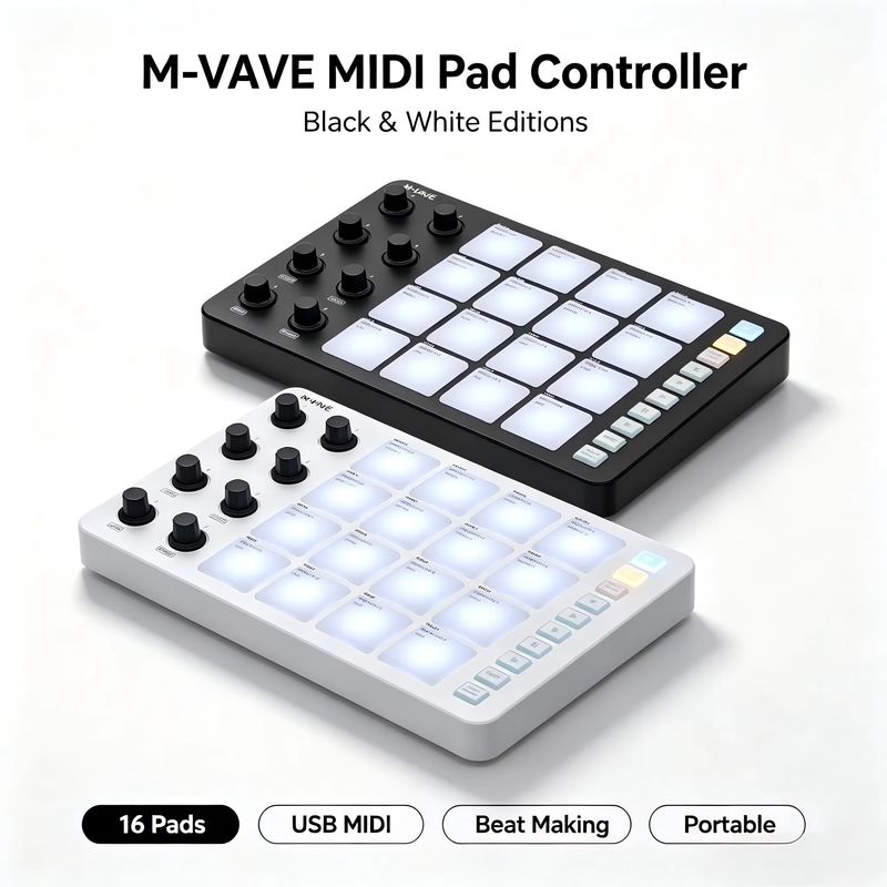 M-Vave Smc-Pad Professioneller – Midi Controller Pad Bewertung und Preis