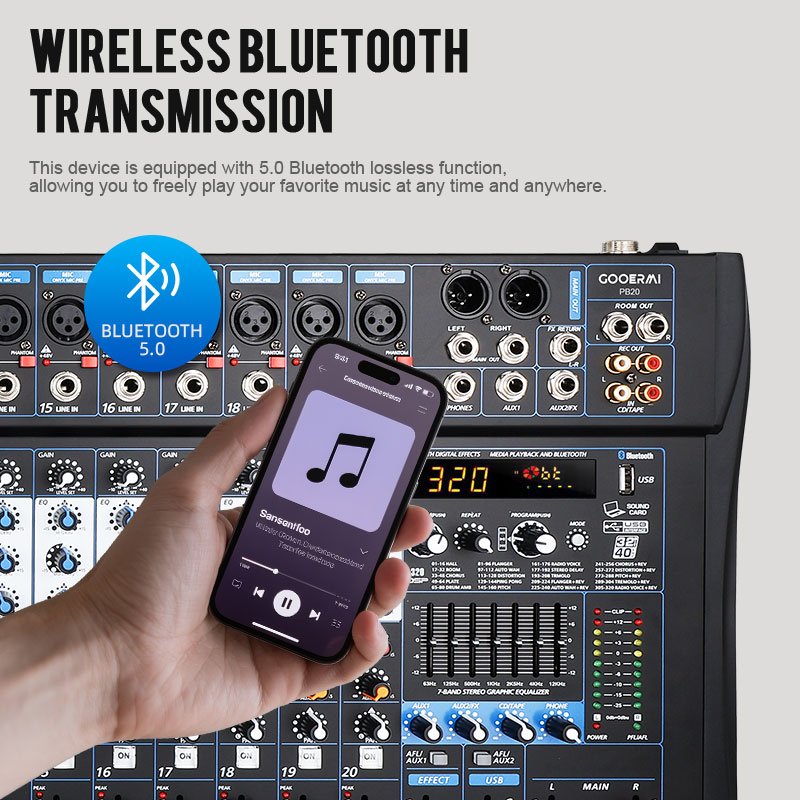 Gooermi PB Serie Professionell – Audio Music Dj Bewertung und Preis