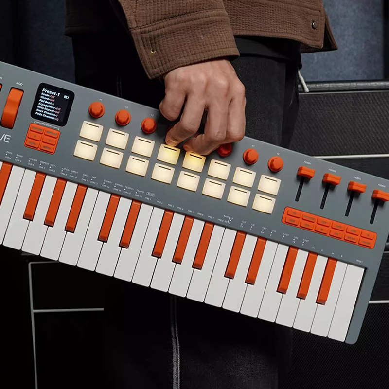 37-Tasten-MIDI-Tastatur, tragb – Midi Controller Pad Bewertung und Preis