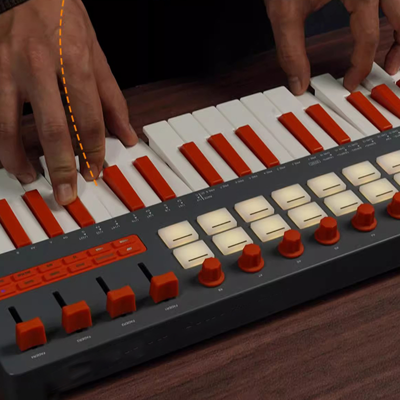 37-Tasten-MIDI-Tastatur, tragb – Midi Controller Pad Bewertung und Preis